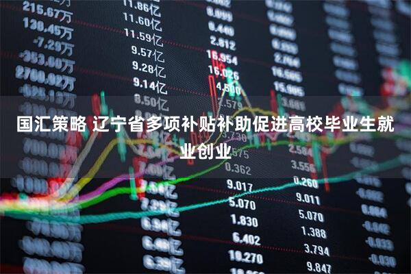 国汇策略 辽宁省多项补贴补助促进高校毕业生就业创业