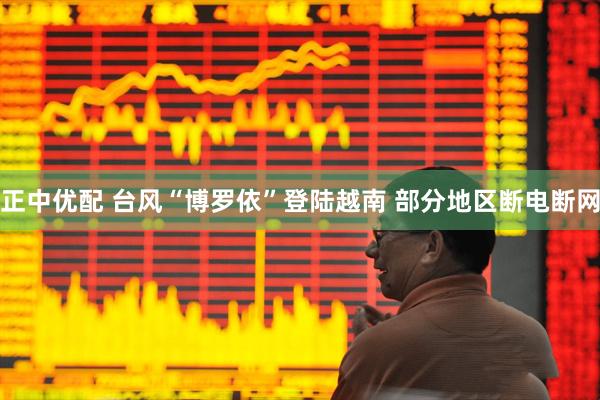 正中优配 台风“博罗依”登陆越南 部分地区断电断网